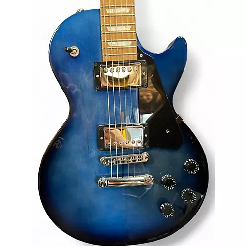 Used Gibson Les Paul Studio Blue Solid Body Electric Guitar Blue