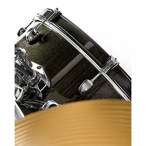 Open-Box Unity II 5-Piece Complete Drum Set With Hardware, Cymbals and Throne Condition 1 - Mint Black Onyx Glitter