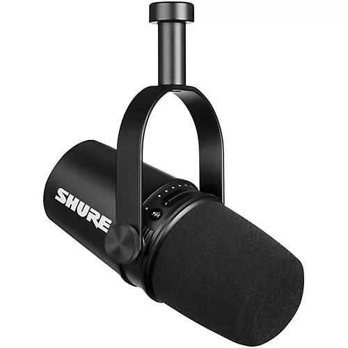 Shure MV7 USB and XLR Dynamic Microphone Silver