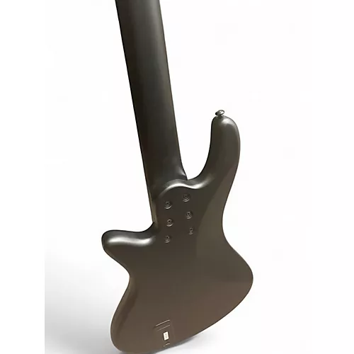 Used Schecter Guitar Research stelleto stealth 5 Black Electric Bass Guitar Black