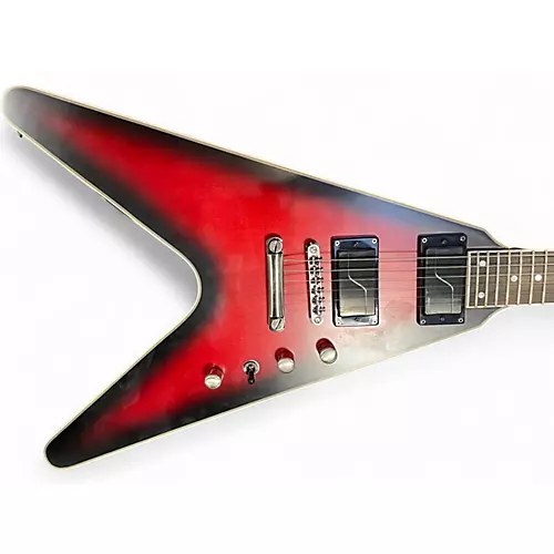Used 2022 Epiphone Dave Mustaine Aged Dark Red Solid Body Electric Guitar Aged Dark Red