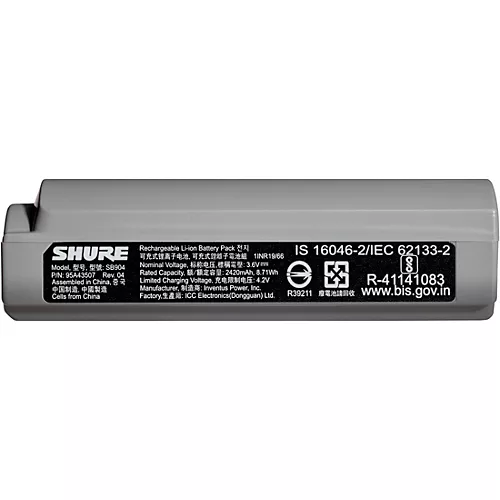 Shure GLX-D14R+ Rackmount Instrument System With BETA 98H/C