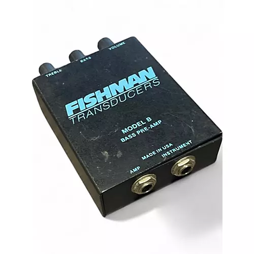 Used Fishman model b Bass Preamp
