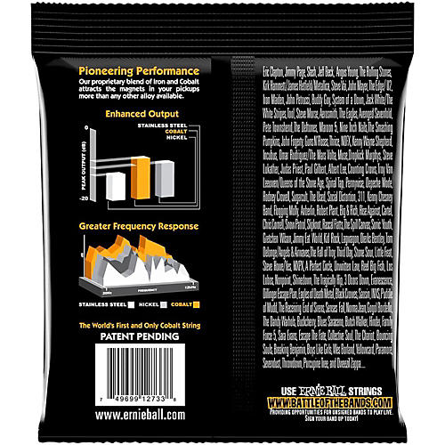 Ernie Ball 2733 Cobalt Hybrid Slinky Electric Bass Strings