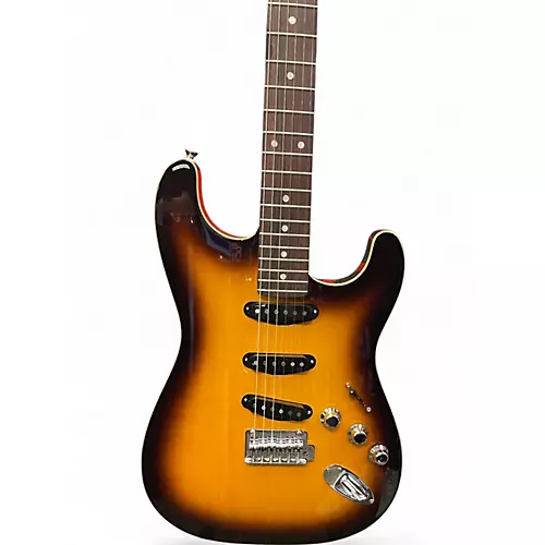 Used Fender AERODYNE STRATOCASTER Tobacco Burst Solid Body Electric Guitar Tobacco Burst