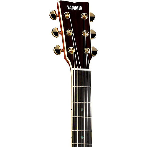 Yamaha LL-TA TransAcoustic Jumbo Concert Acoustic-Electric Guitar Brown Sunburst