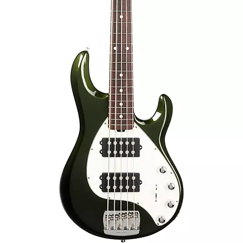 Ernie Ball Music Man StingRay Special 5 HH 5-String Bass Guitar Translucent Oxblood