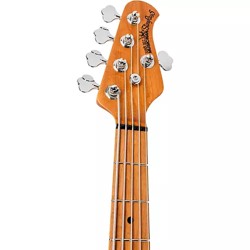 Ernie Ball Music Man StingRay Special 5 HH 5-String Bass Guitar Translucent Oxblood