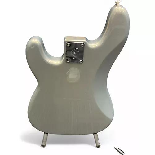 Used Fender Player Precision Bass GREY Electric Bass Guitar GREY