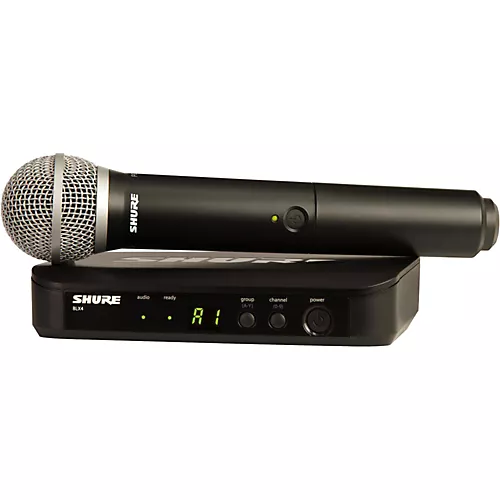 Shure BLX24 Handheld Wireless System With PG58 Capsule Band J11