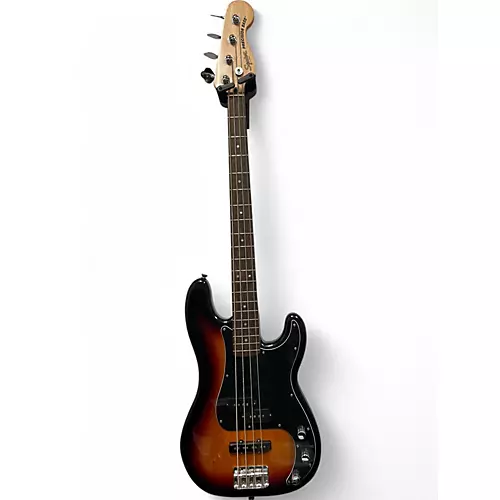 Used Squier Precision Bass 3 Color Sunburst Electric Bass Guitar 3 Color Sunburst