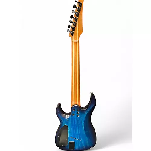 Used Legator N7FP COBALT Solid Body Electric Guitar COBALT