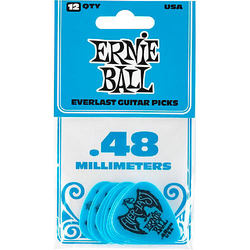 Ernie Ball Everlast Delrin Picks 12 Pack .88 mm 12 Pack