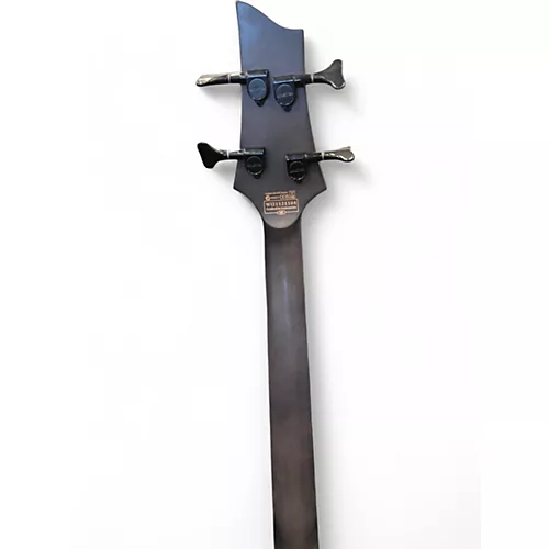 Used Schecter Guitar Research Omen elite 4 Blue Electric Bass Guitar Blue