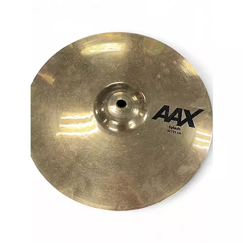 Used SABIAN 10in AAX Splash Brilliant Cymbal 28
