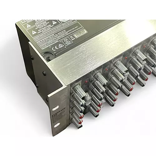 Used Behringer eurorack pro rx1202fx Powered Mixer