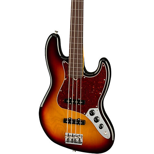 Fender American Professional II Fretless Jazz Bass Rosewood Fingerboard Olympic White