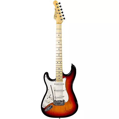 G&L Fullerton Deluxe Legacy Left Handed Electric Guitar 3-Tone Sunburst