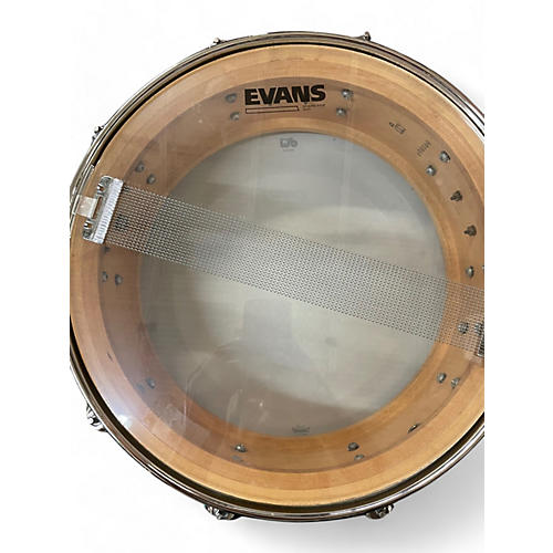 Used DW 5X14 Craviotto Snare Natural Drum Natural 8