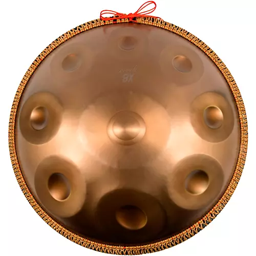 X8 Drums Genesis Handpan D Kurd With Bag and Stand