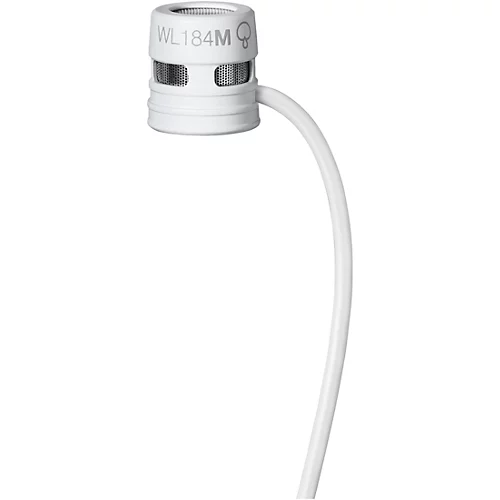 Shure WL184m Supercardioid Condenser Lavalier With LEMO Termination Black