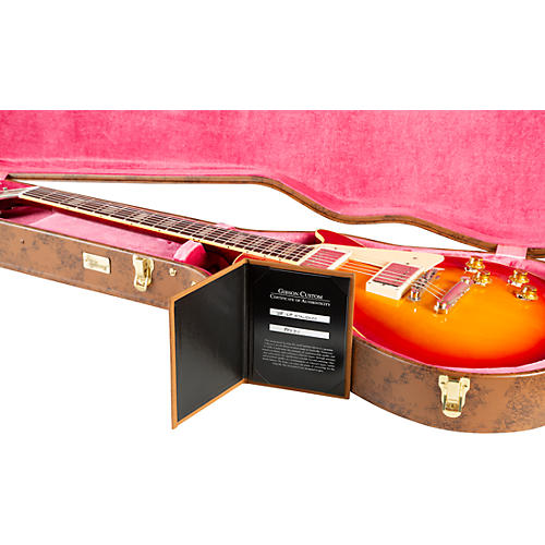 Gibson Custom 1958 Les Paul Standard Reissue VOS Electric Guitar Bourbon Burst