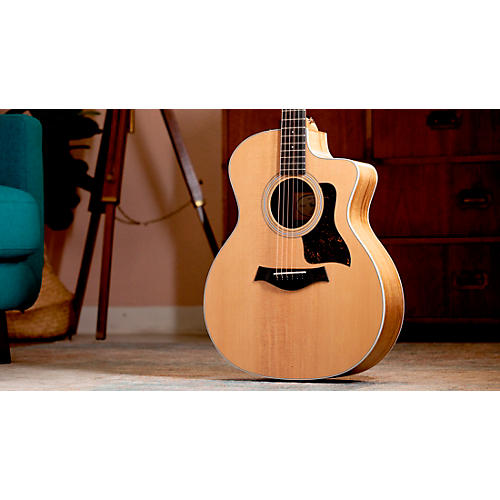 Taylor 214ce Koa Grand Auditorium Acoustic-Electric Guitar Natural