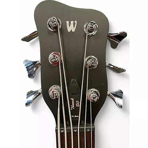 Used Warwick Teambuilt Thumb BO 6 Nirvana Transparent Black Stain Electric Bass Guitar Nirvana Transparent Black Stain