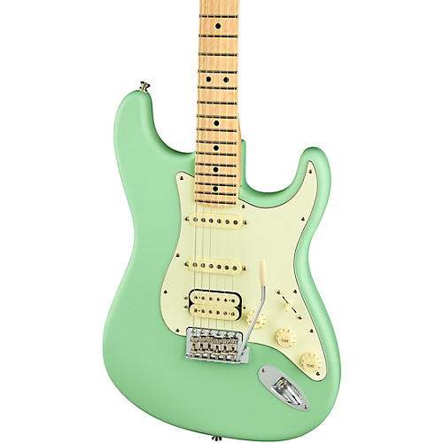 Fender American Performer Stratocaster HSS Maple Fingerboard Electric Guitar Satin Seafoam Green