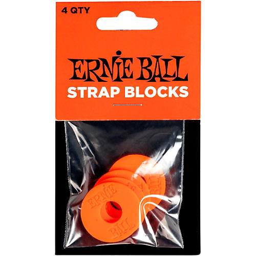 Ernie Ball Rubber Strap Block Gray