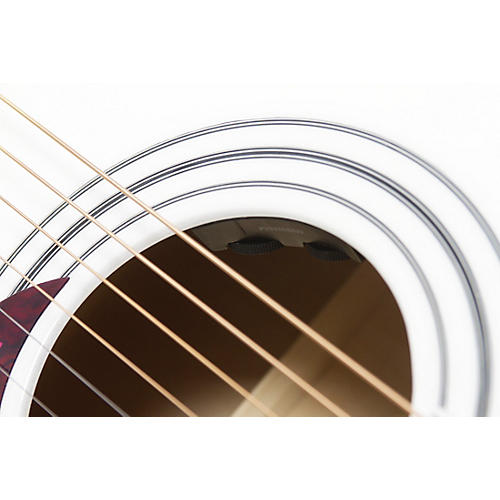 Epiphone Dove Studio Limited-Edition Acoustic-Electric Guitar Alpine White