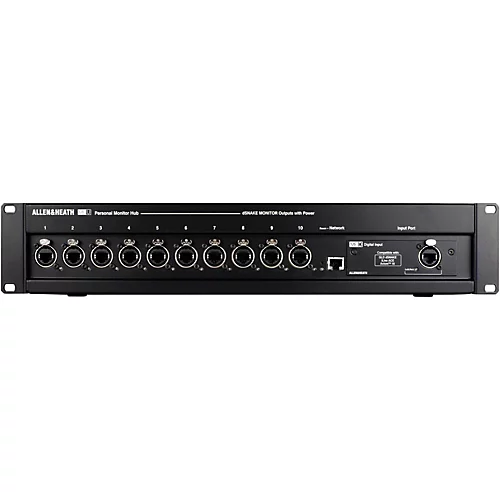 Allen & Heath ME-U 10 Port PoE Monitor HUB