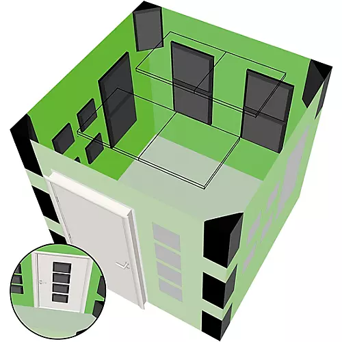 Ultimate Acoustics UA-BTB Acoustic Bass Trap - 12