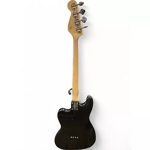 Used Squier Paranormal Rascal Bass HH Charcoal Metallic Electric Bass Guitar Charcoal Metallic