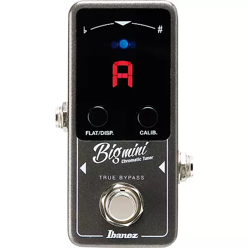 Ibanez BIGMINI Chromatic Pedal Tuner Silver