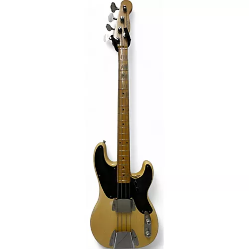 Vintage 1955 Fender PRECISION BASS Blonde Electric Bass Guitar Blonde