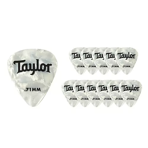 Taylor Celluloid Picks 12-Pack .96 mm 12 Pack