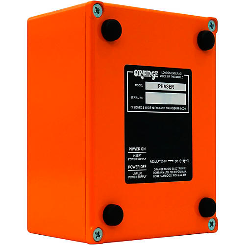 Orange Amplifiers Phaser Effects Pedal Orange