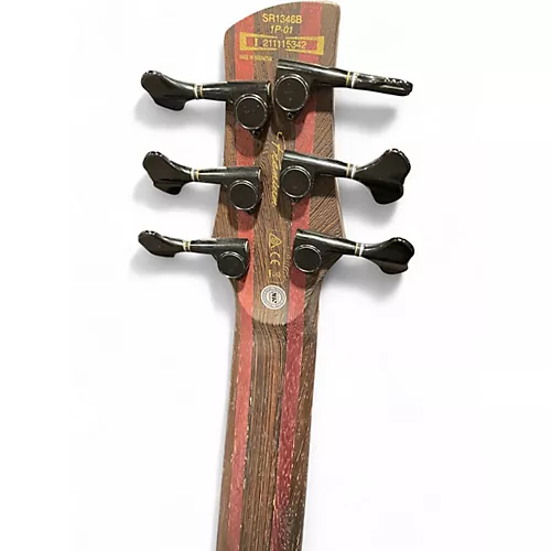 Used Ibanez SR1346B Dual Shadow burst Electric Bass Guitar Dual Shadow burst