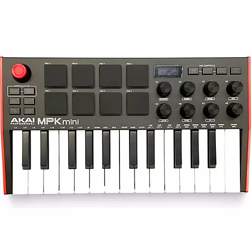 Used Akai Professional MPK Mini MIDI Controller