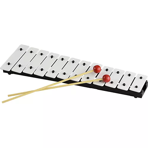 Trophy Diatonic Bell Set 8 Note Diatonic White Bars, C-C, Tr9021