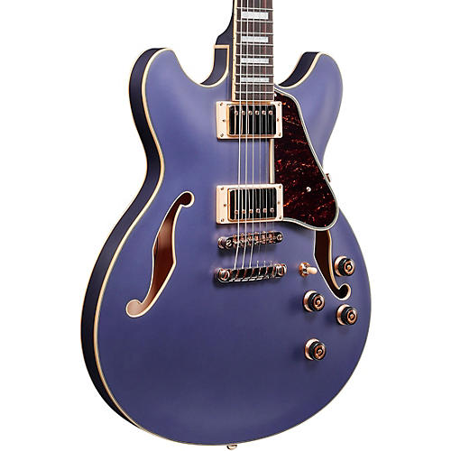 Ibanez Artcore AS73G Semi-Hollow Electric Guitar Moonstone Silver Flat