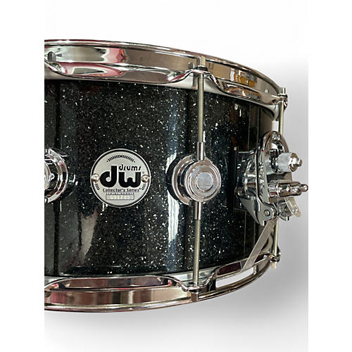 Used DW 14X8 Collector's MAPLE VLT BLACK GALAXY Drum BLACK GALAXY 216