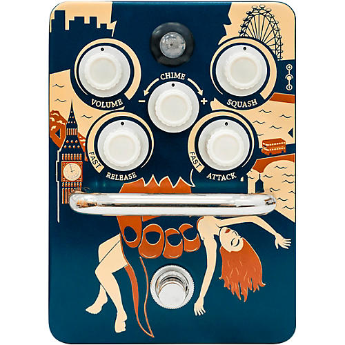 Orange Amplifiers Kongpressor Analog Compression Effects Pedal