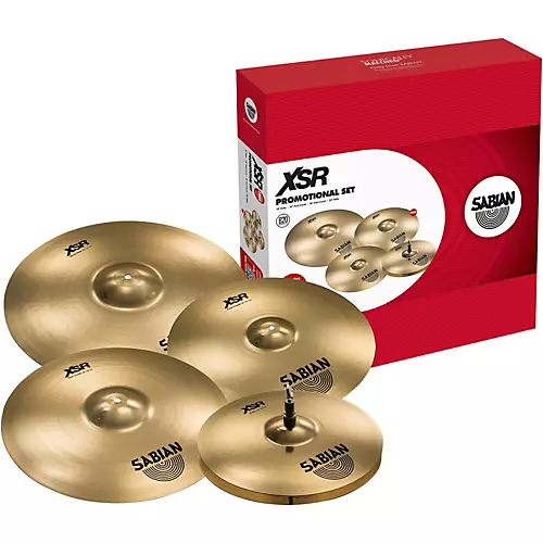 SABIAN XSR Series Performance Set With Free 18