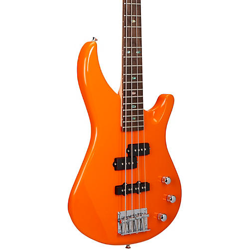 Mitchell MB100 Short-Scale Solidbody Electric Bass Guitar Charcoal Satin