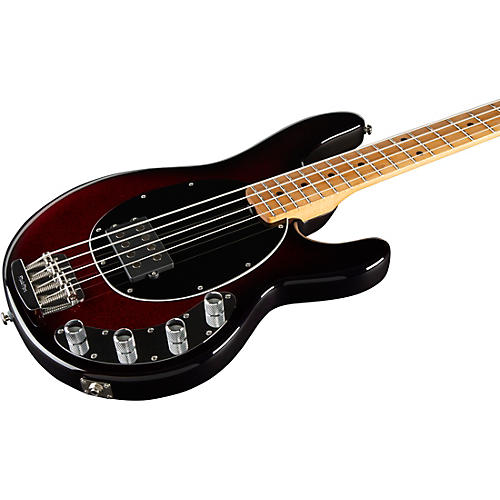Ernie Ball Music Man Stingray Special 4 H Limited-Edition Roasted Maple Fingerboard Electric Bass Black