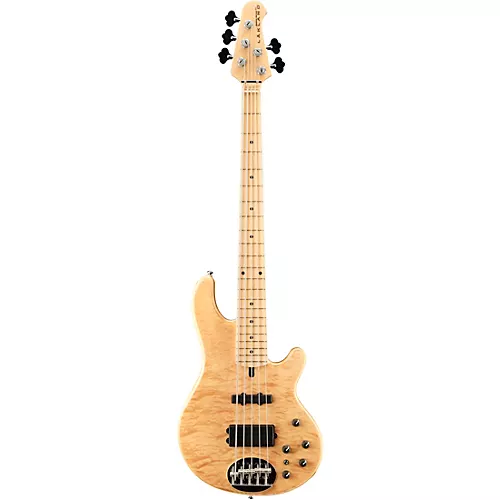 Lakland Skyline Deluxe 55-02 5-String Bass Natural Maple Fretboard