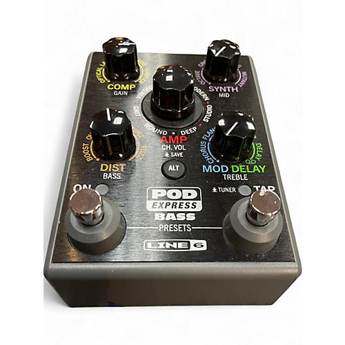 Used Line 6 POD EXPRESS BASS Effect Processor