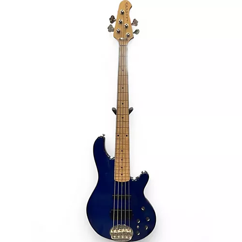 Used Lakland 55-02 Skyline Series 5 String Blue Sapphire Electric Bass Guitar Blue Sapphire